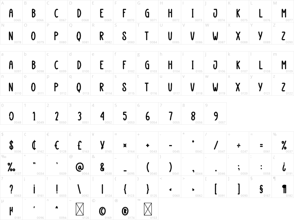 Ghost Halloween Character Map