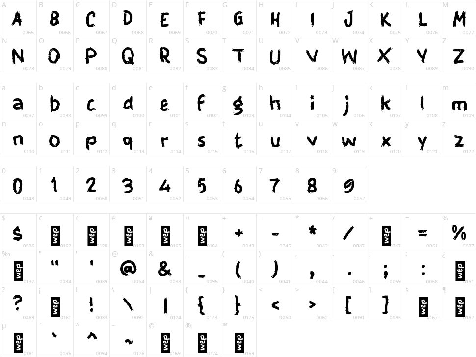 i Image of Night Character Map