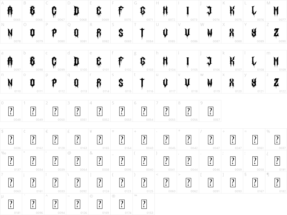 Satan Hunter in Halloween Character Map