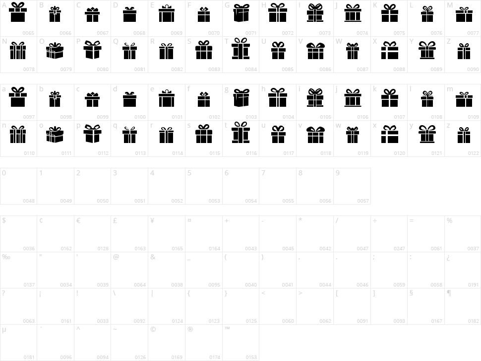 The South Box St Character Map
