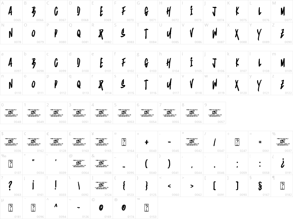 Worst Darkness Character Map