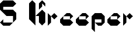 5 Kreeper Font
