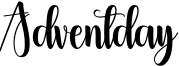 Adventday Font