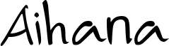 Aihana Font