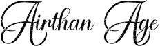 Airthan Age Font