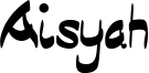 Aisyah Font
