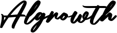 Algrowth Font