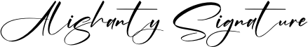 Alishanty Signature Font