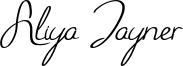 Aliya Jayner Font