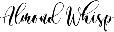 Almond Whisp Font