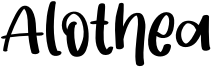Alothea Font