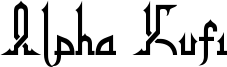 Alpha Kufi Font