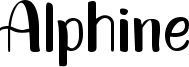 Alphine Font
