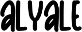 Alyale Font