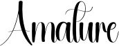 Amature Font