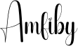 Amfiby Font