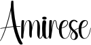 Amirese Font