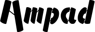 Ampad Font
