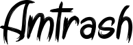 Amtrash Font