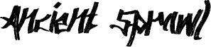 Ancient Sprawl Font