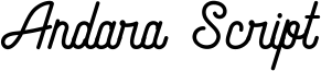 Andara Script Font