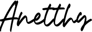 Anetthy Font