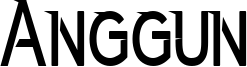 Anggun Font