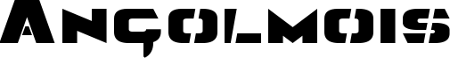 Angolmois Font