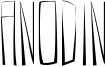 Anodin Font
