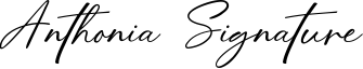 Anthonia Signature Font