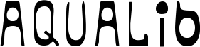 Aqualib Font