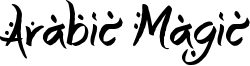 Arabic Magic Font