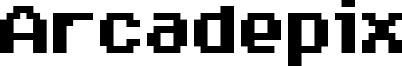 Arcadepix Font