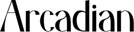 Arcadian Font