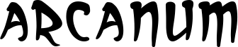 Arcanum Font