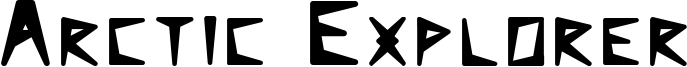 Arctic Explorer Font