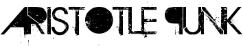 Aristotle Punk Font
