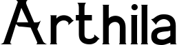 Arthila Font
