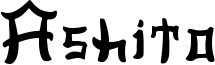 Ashito Font