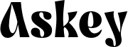 Askey Font