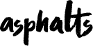 Asphalts Font