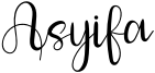 Asyifa Font