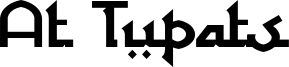 At Tupats Font