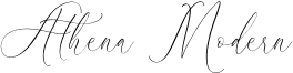 Athena Modern Font