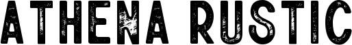 Athena Rustic Font
