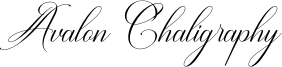 Avalon Chaligraphy Font
