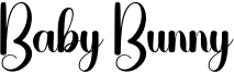 Baby Bunny Font