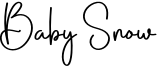 Baby Snow Font