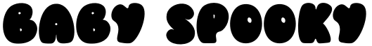 Baby Spooky Font