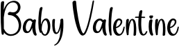 Baby Valentine Font